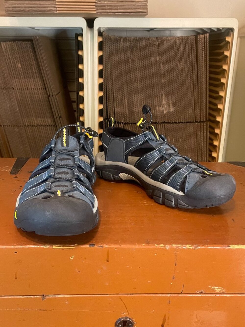 KEEN Men’s Size 12 Navy Blue Newport H2 Waterproof Sandals Water Shoes - Picture 6 of 8